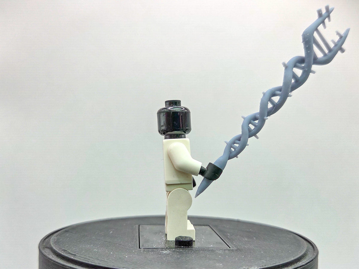 Custom 3D printed staff of final boss