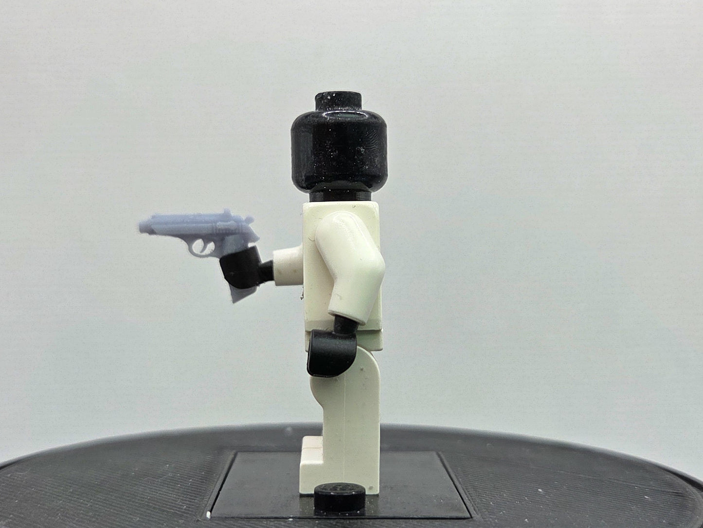 Custom 3D printed little hand gun of spy!
