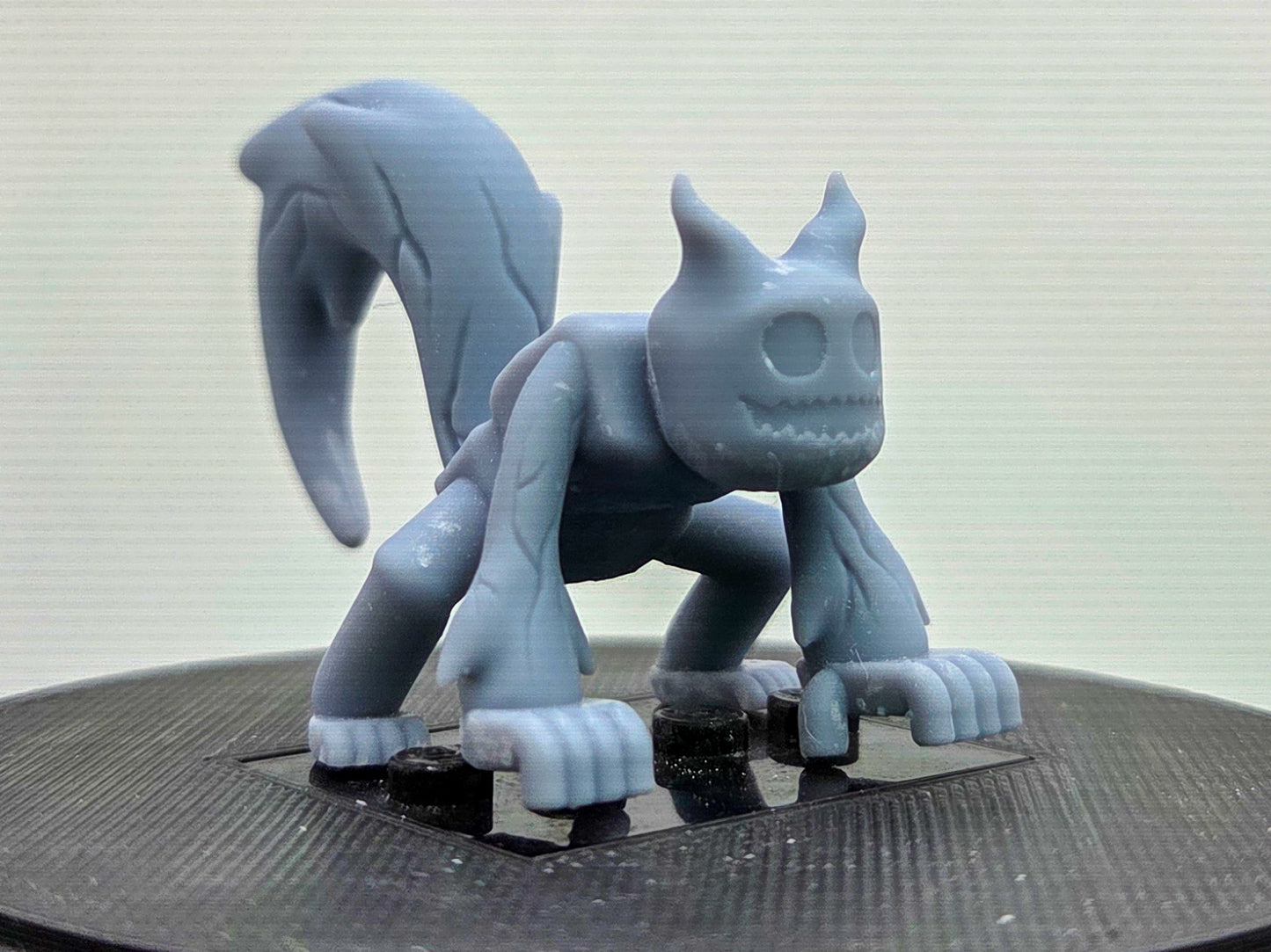 Custom 3D printed ninja beast with 1 tail