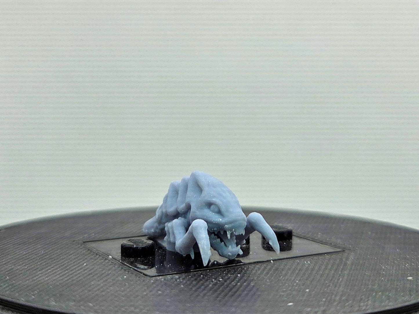 Custom 3D printed galactic marine tiny alien!