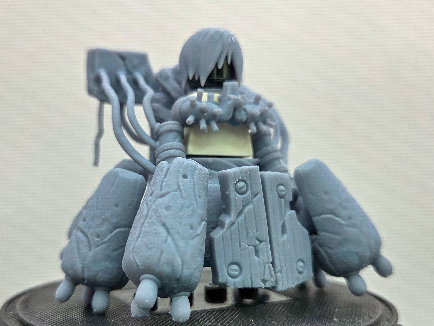 Custom 3D printed ninja guy in chair v2!