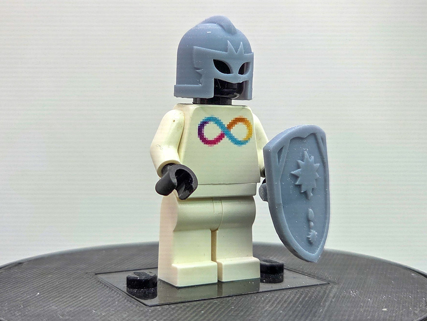 Custom 3D printed super hero knight v1!