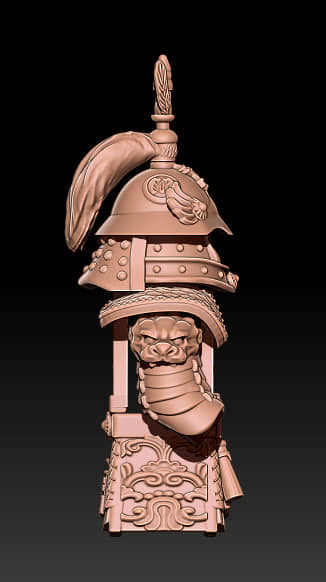 ***Pre order item!**** Heavy armor chinese warrior!