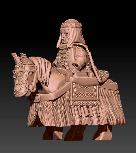 ***Pre order item!**** Knight on horse!
