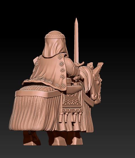 ***Pre order item!**** Knight on horse!