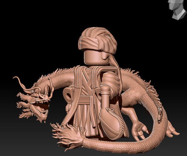 ***Pre order item!**** Girl with dragon!