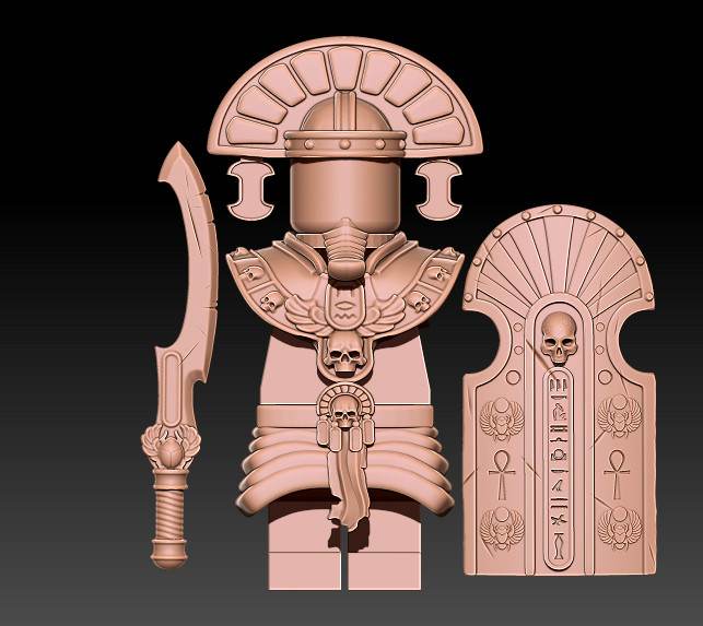 ***Pre order item!**** Egyptian warrior!