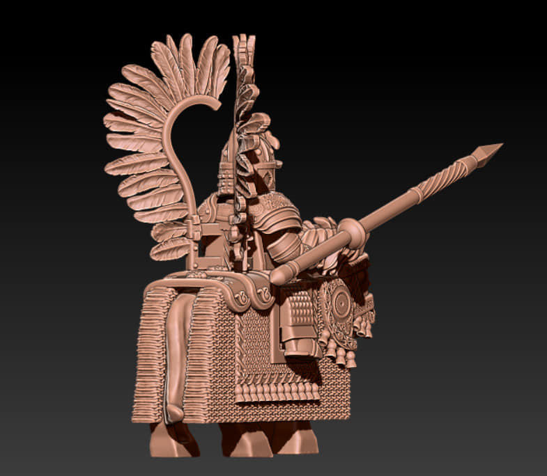 ***Pre order item!**** Chinese warrior on horse 2