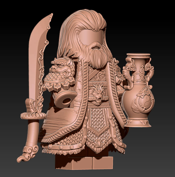 ***Pre order item!**** Bearded man!