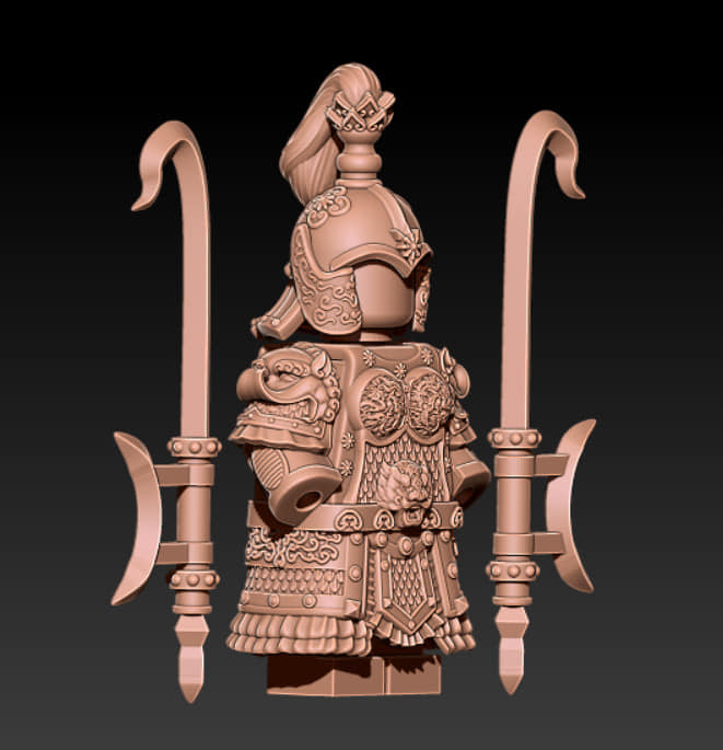 ***Pre order item!**** Chinese warrior 8