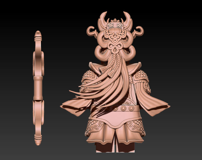 ***Pre order item!**** Chinese female warrior with bow!