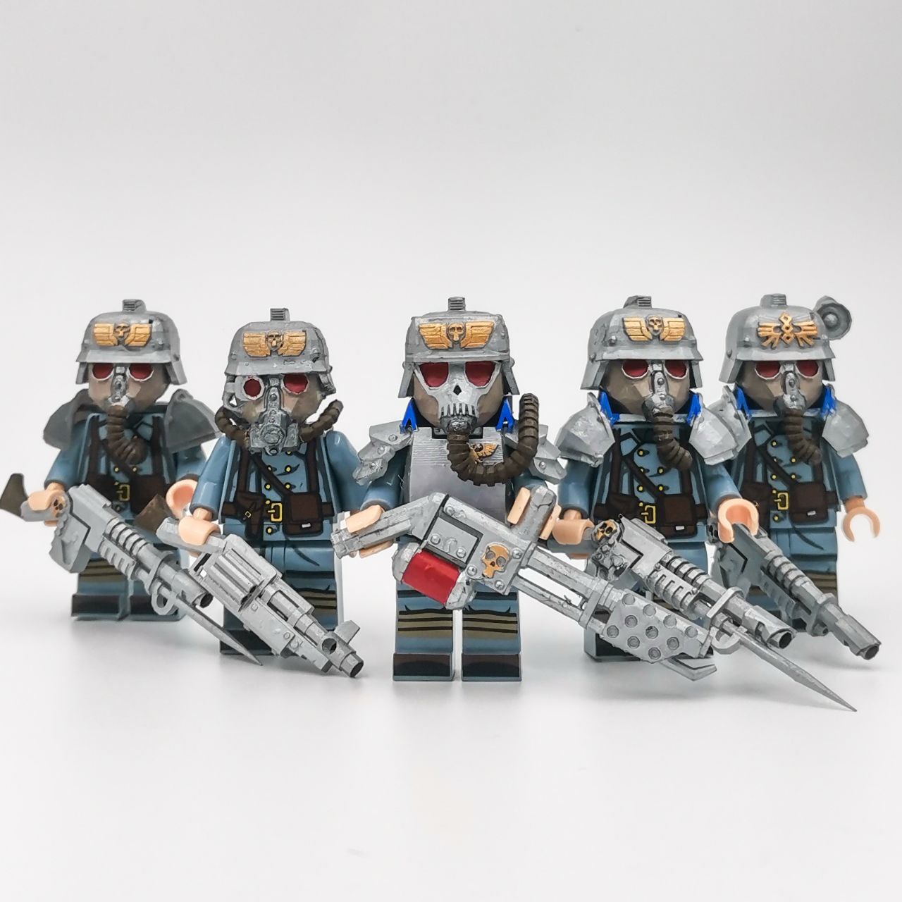 Reaven blocks custom 3D printed and painted space warriors foot soldier pack!