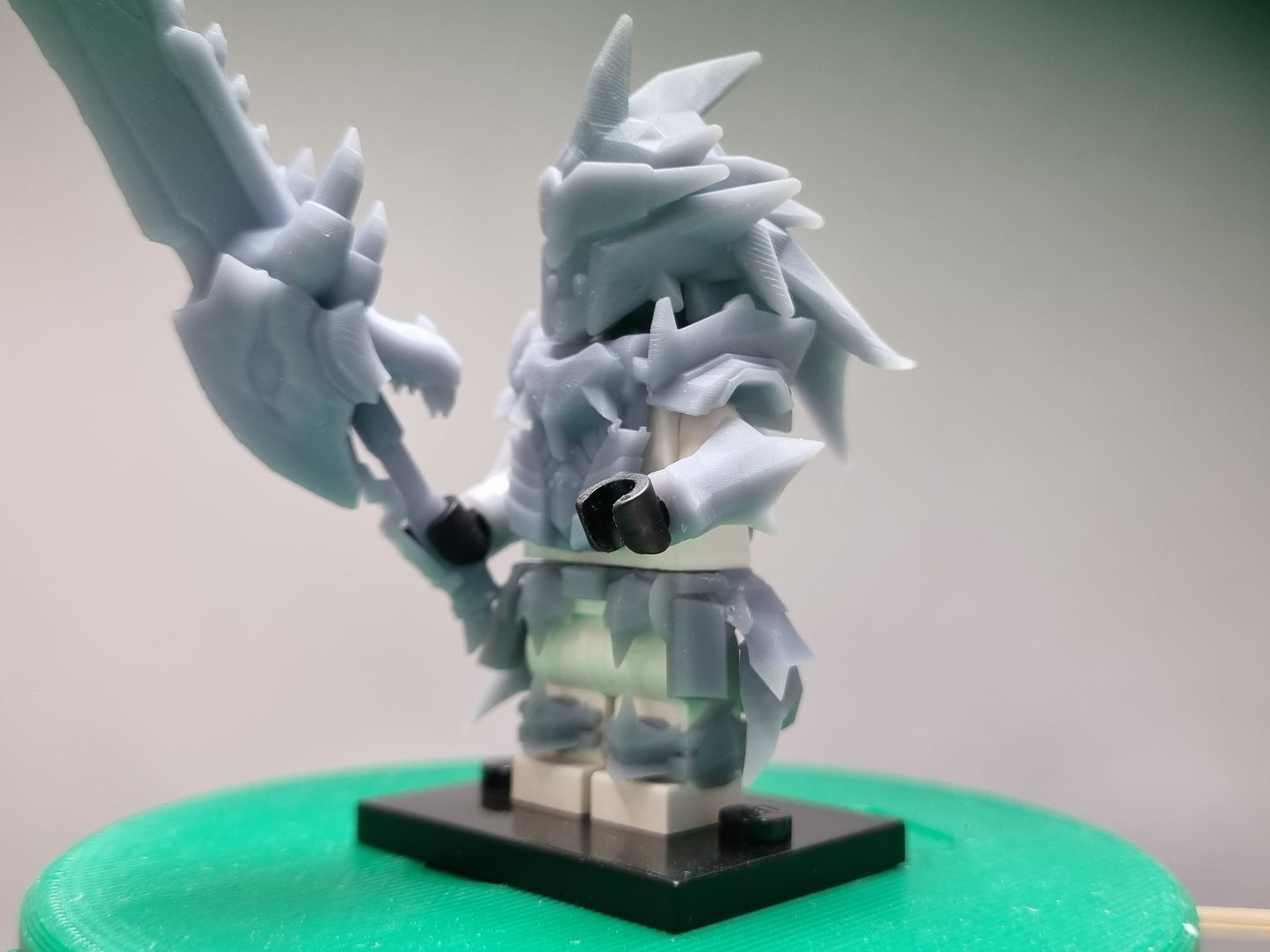Lego compatible custom 3D printed rat armor!