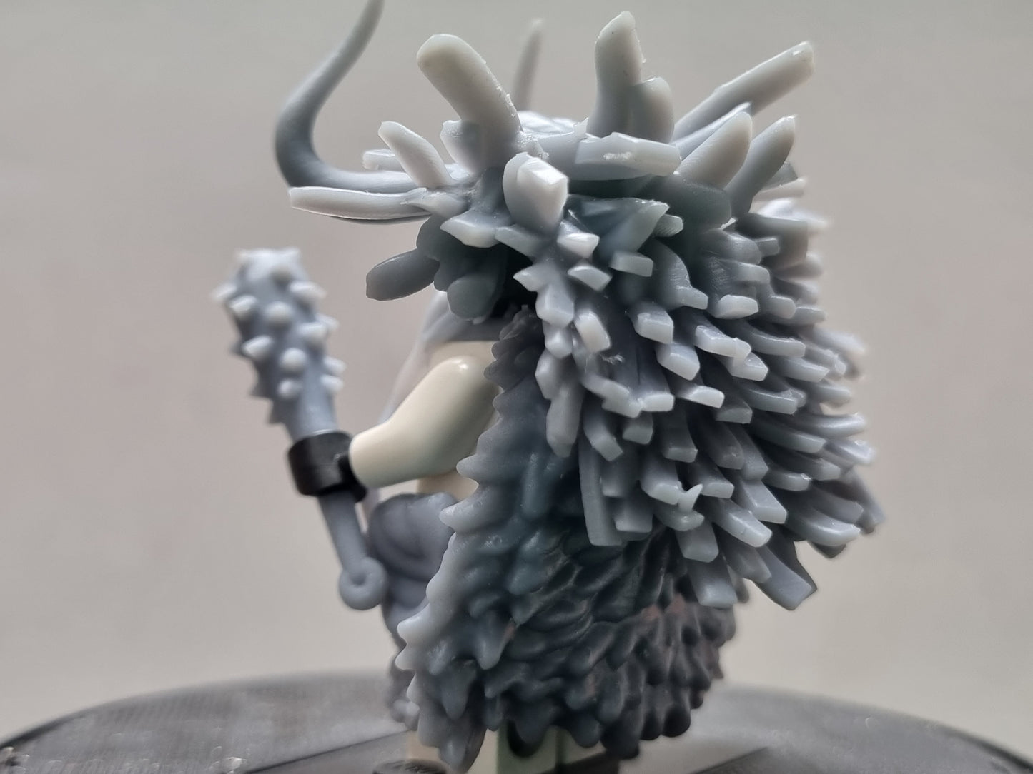 Lego compatible bull dragon custom 3D printed armor set!