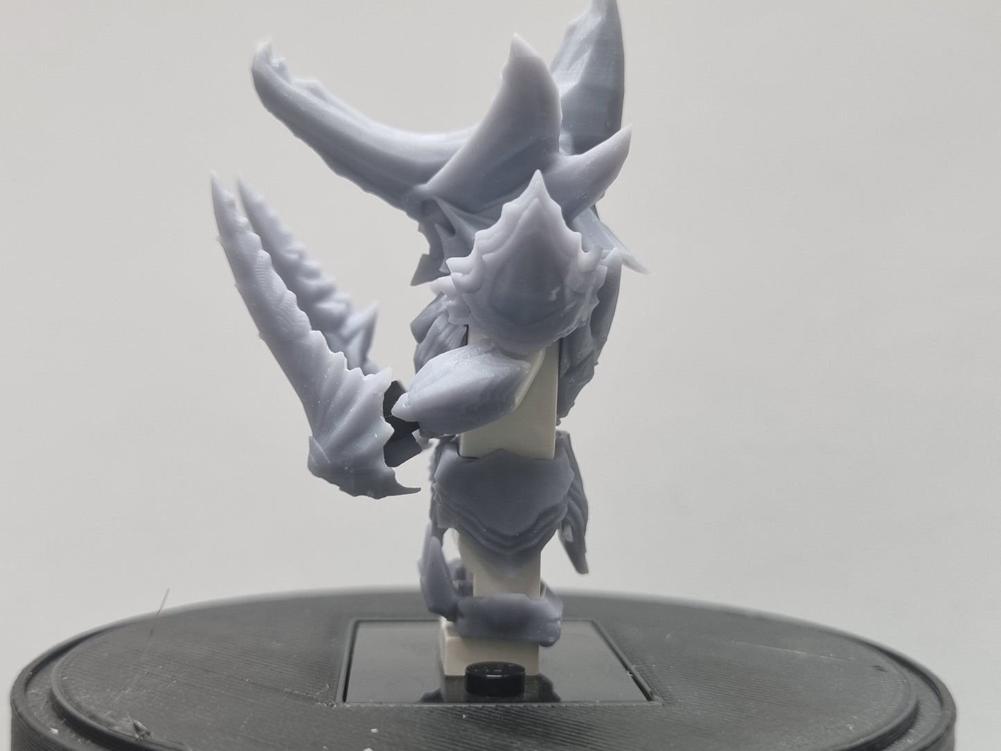 Lego custom 3D printed horned hunter armor set!