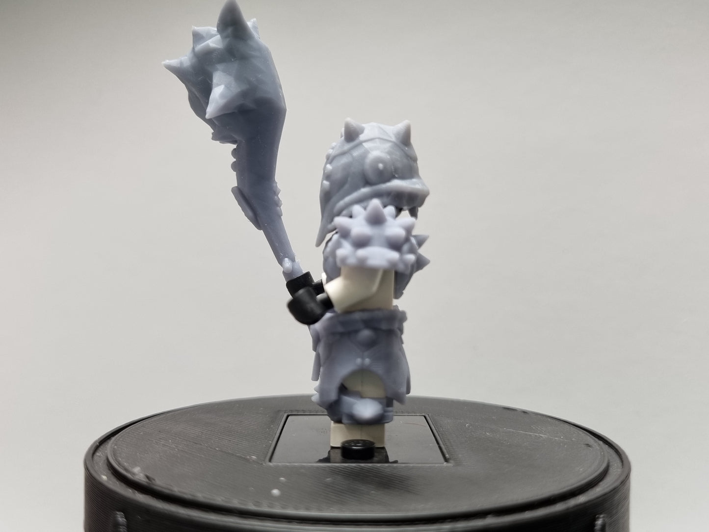 Lego custom 3D printed Hunter with mace armor set!