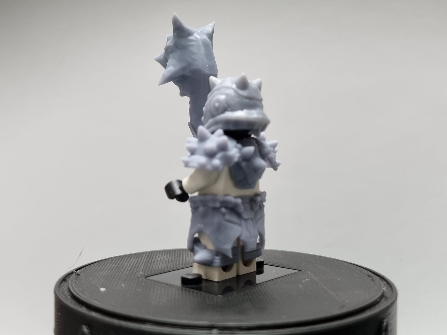 Lego custom 3D printed Hunter with mace armor set!
