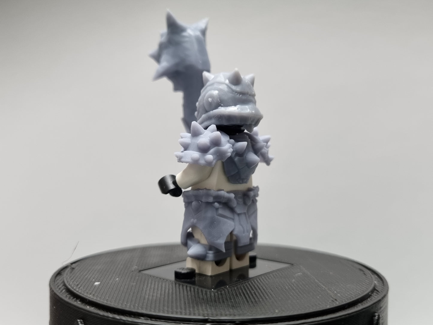 Lego custom 3D printed Hunter with mace armor set!