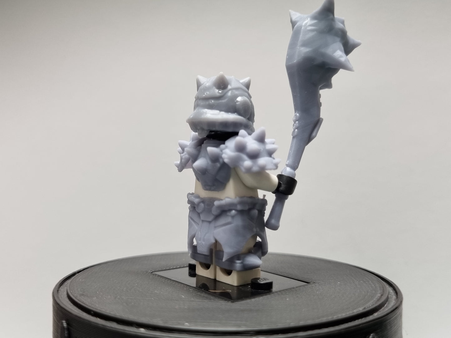 Lego custom 3D printed Hunter with mace armor set!