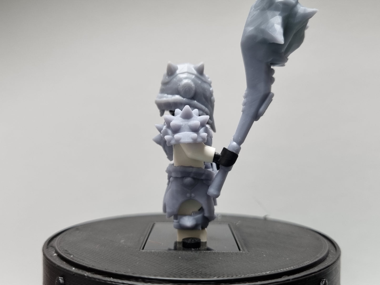 Lego custom 3D printed Hunter with mace armor set!