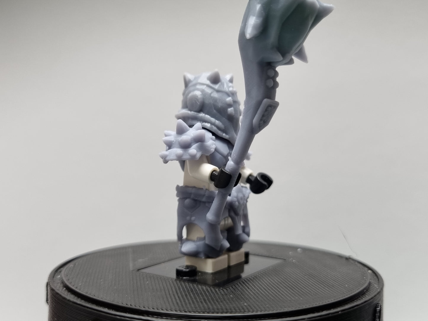 Lego custom 3D printed Hunter with mace armor set!