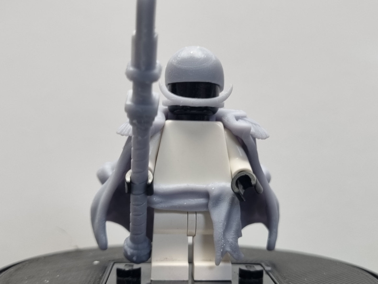 Lego compatible custom 3D printed mustage man set!