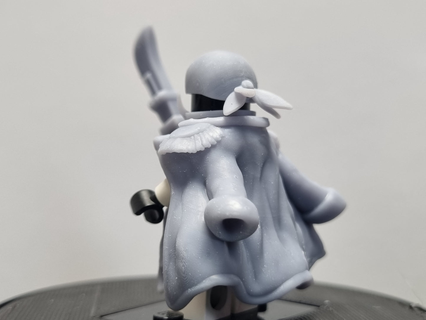 Lego compatible custom 3D printed mustage man set!