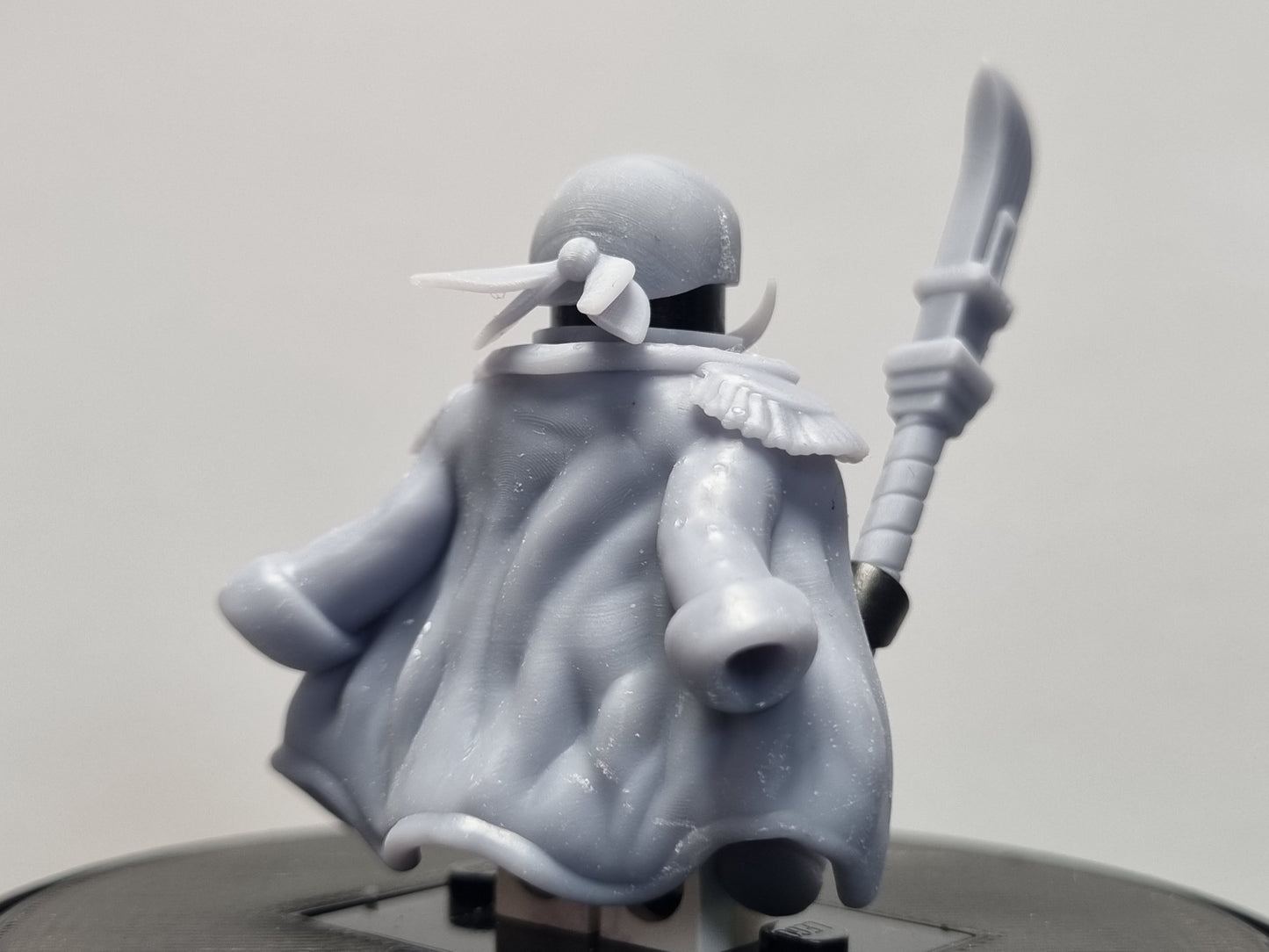 Lego compatible custom 3D printed mustage man set!
