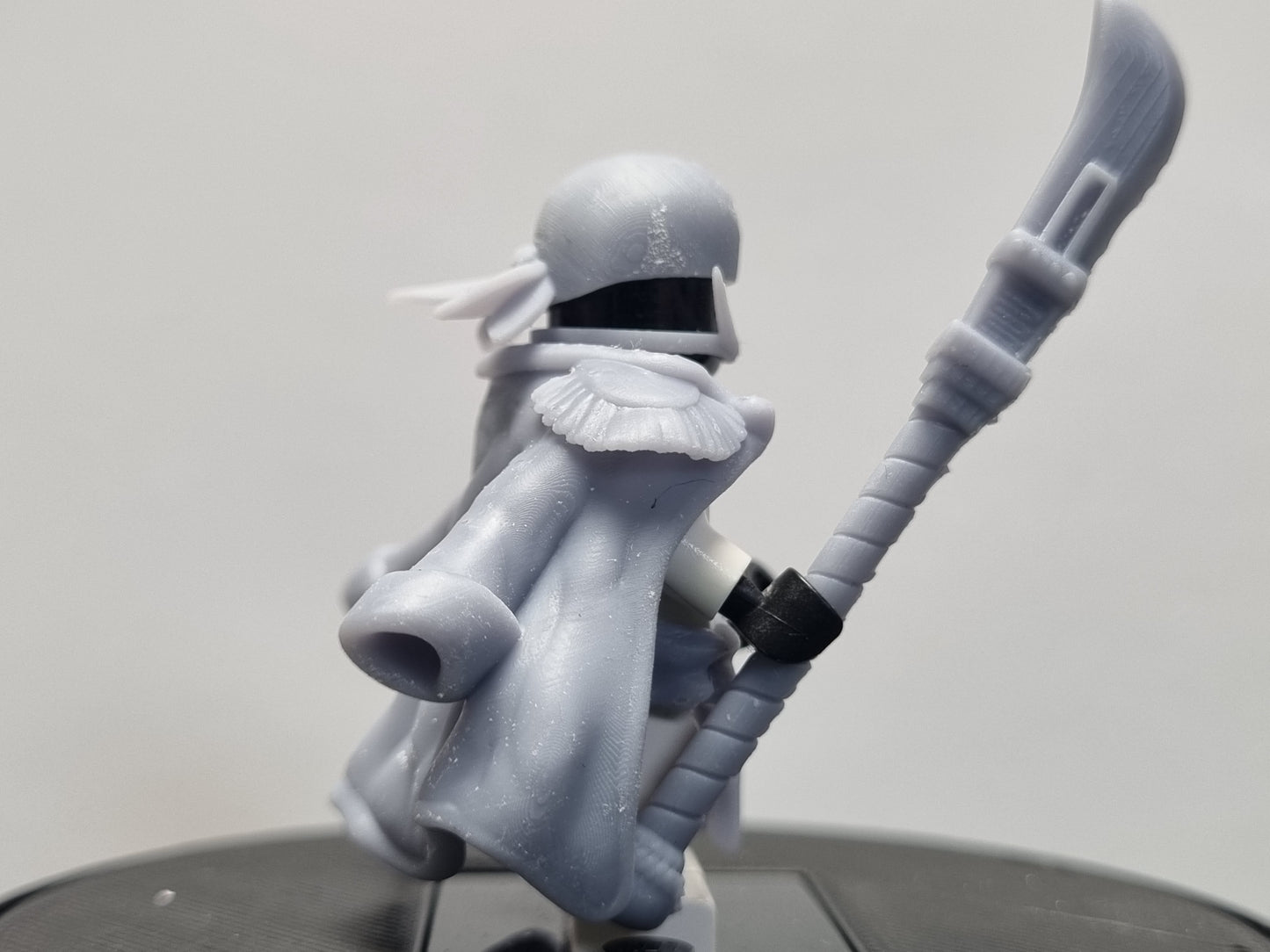 Lego compatible custom 3D printed mustage man set!