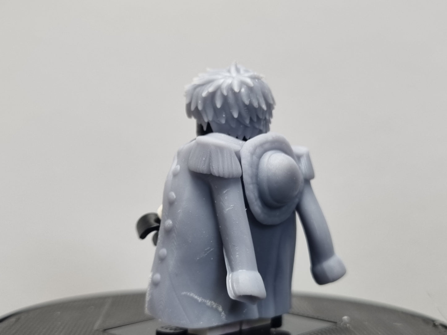 Custom 3D printed Lego compatible straw hat captain!