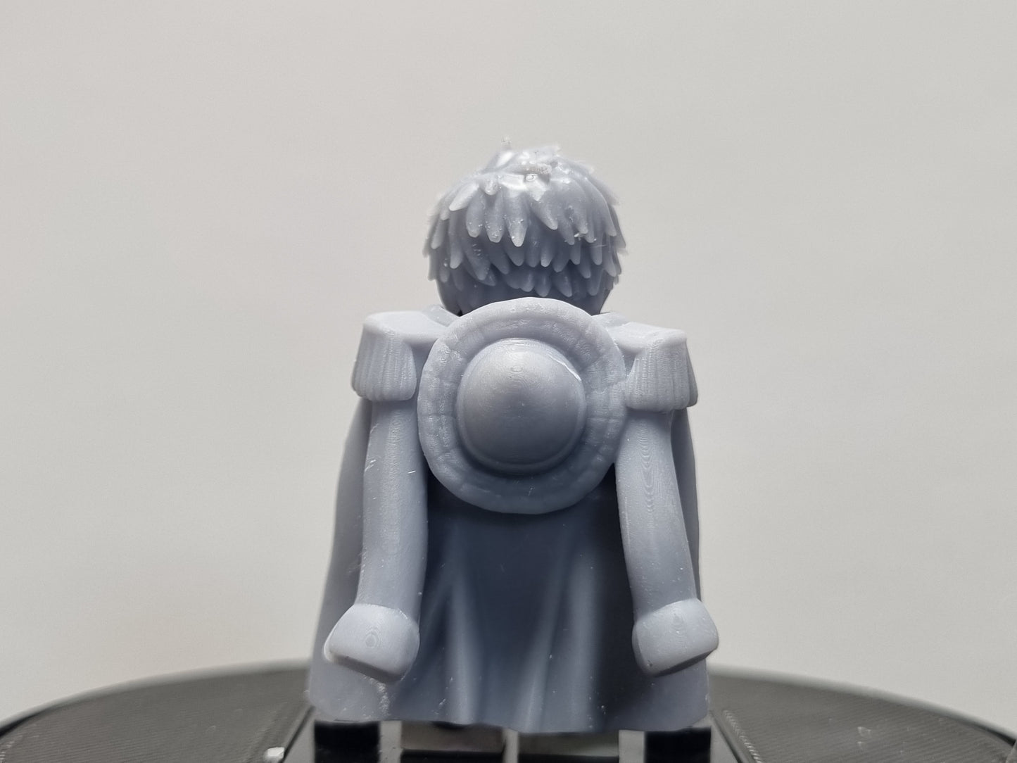 Custom 3D printed Lego compatible straw hat captain!