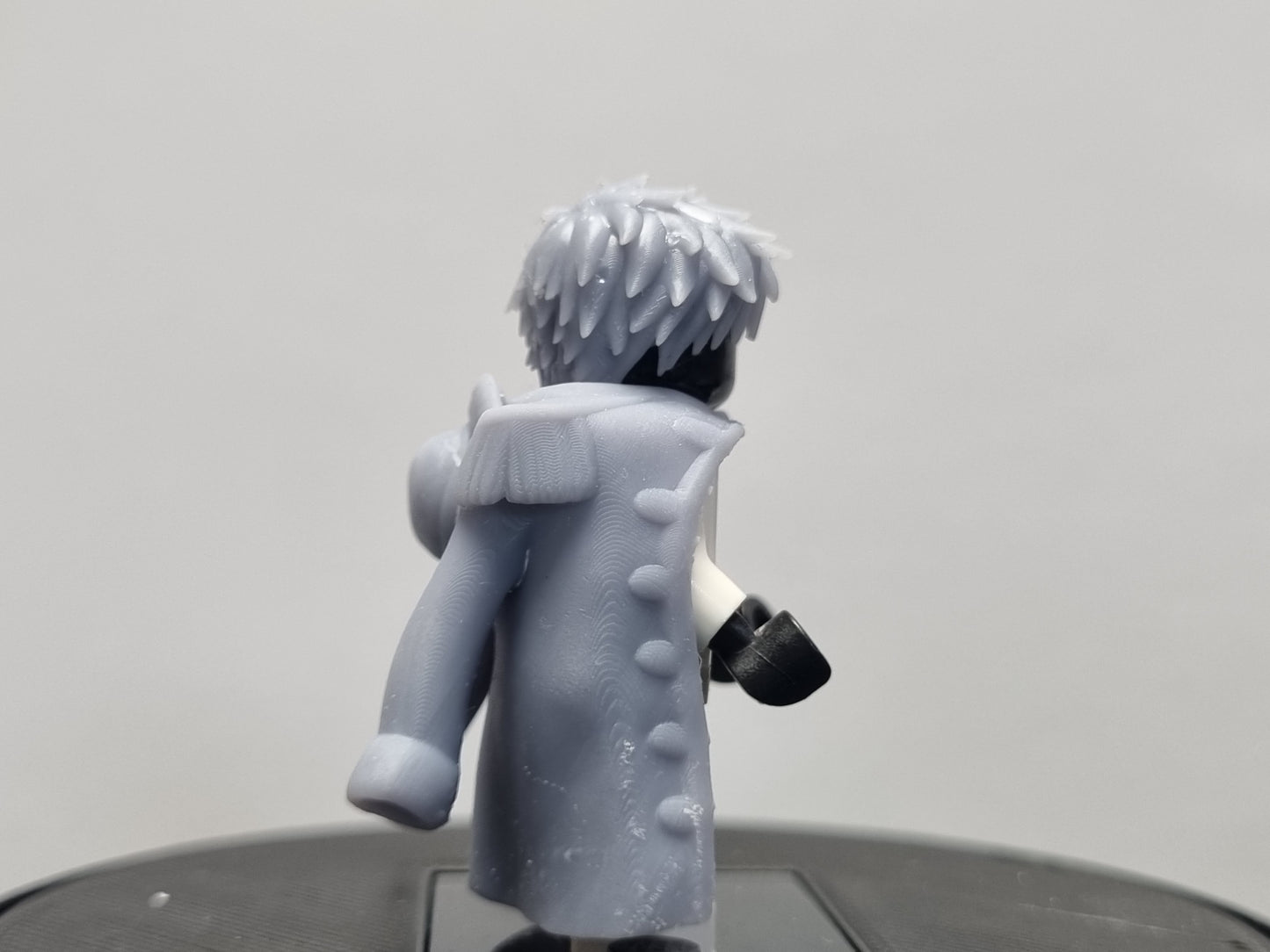 Custom 3D printed Lego compatible straw hat captain!