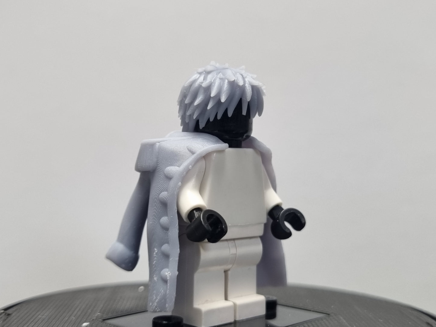 Custom 3D printed Lego compatible straw hat captain!