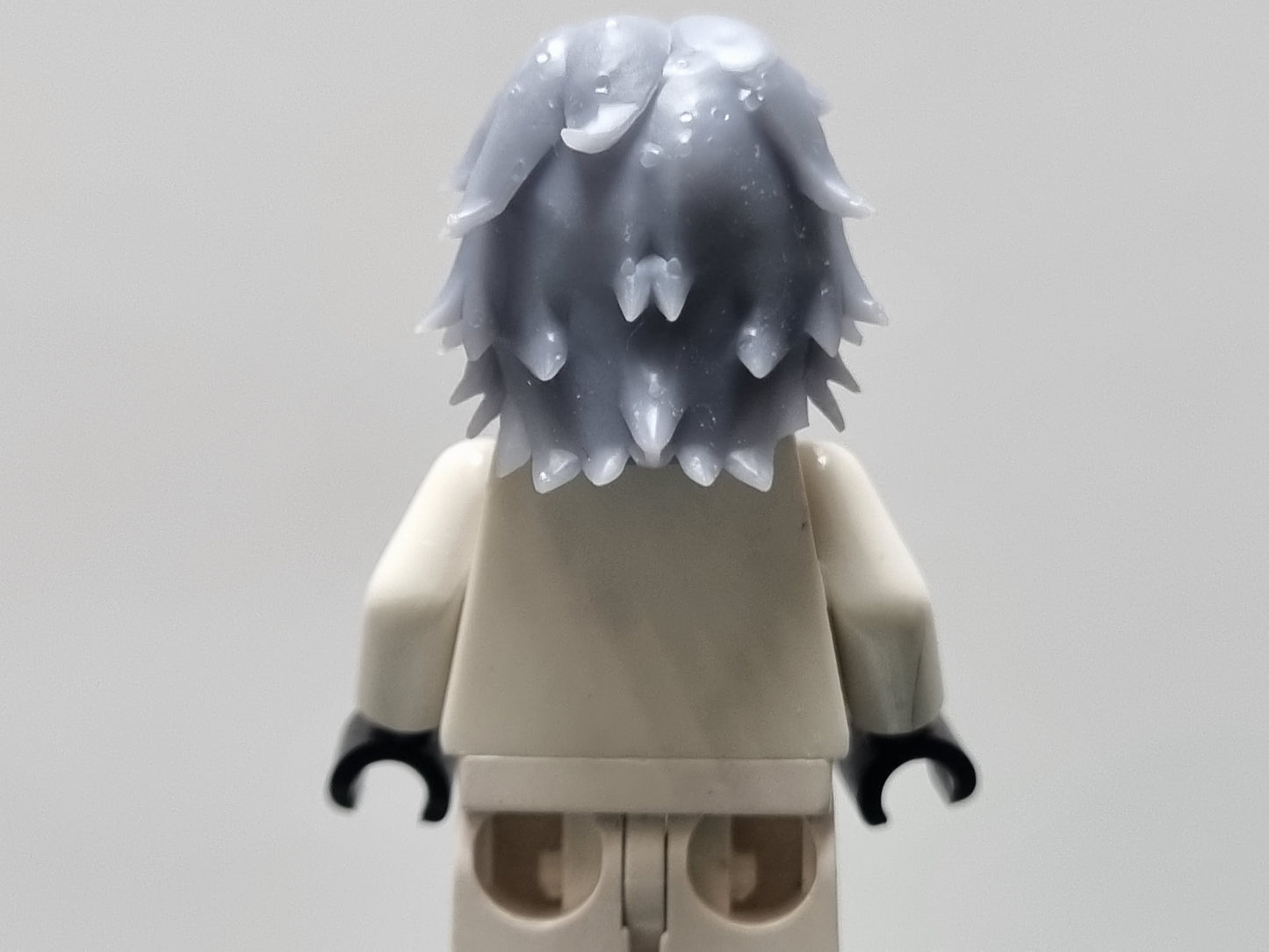 Lego compatible custom 3D printed flaiming brohter guy hair and hat!