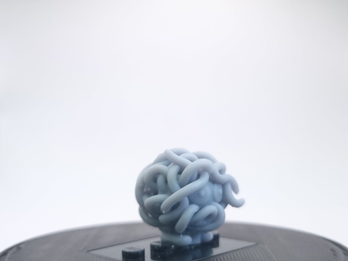 lego compatible 3D printed Curly ball!
