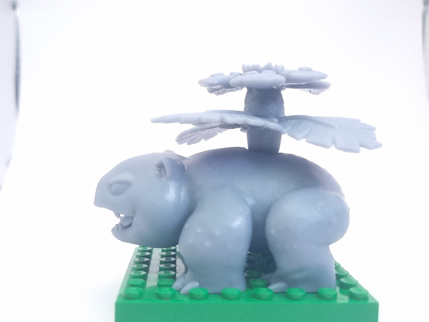 Lego compatible custom 3D printed creature with tree on his back!