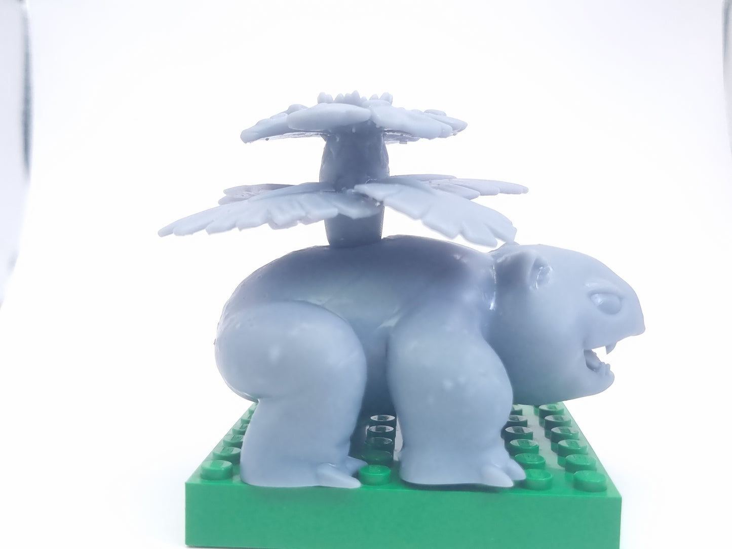 Lego compatible custom 3D printed creature with tree on his back!