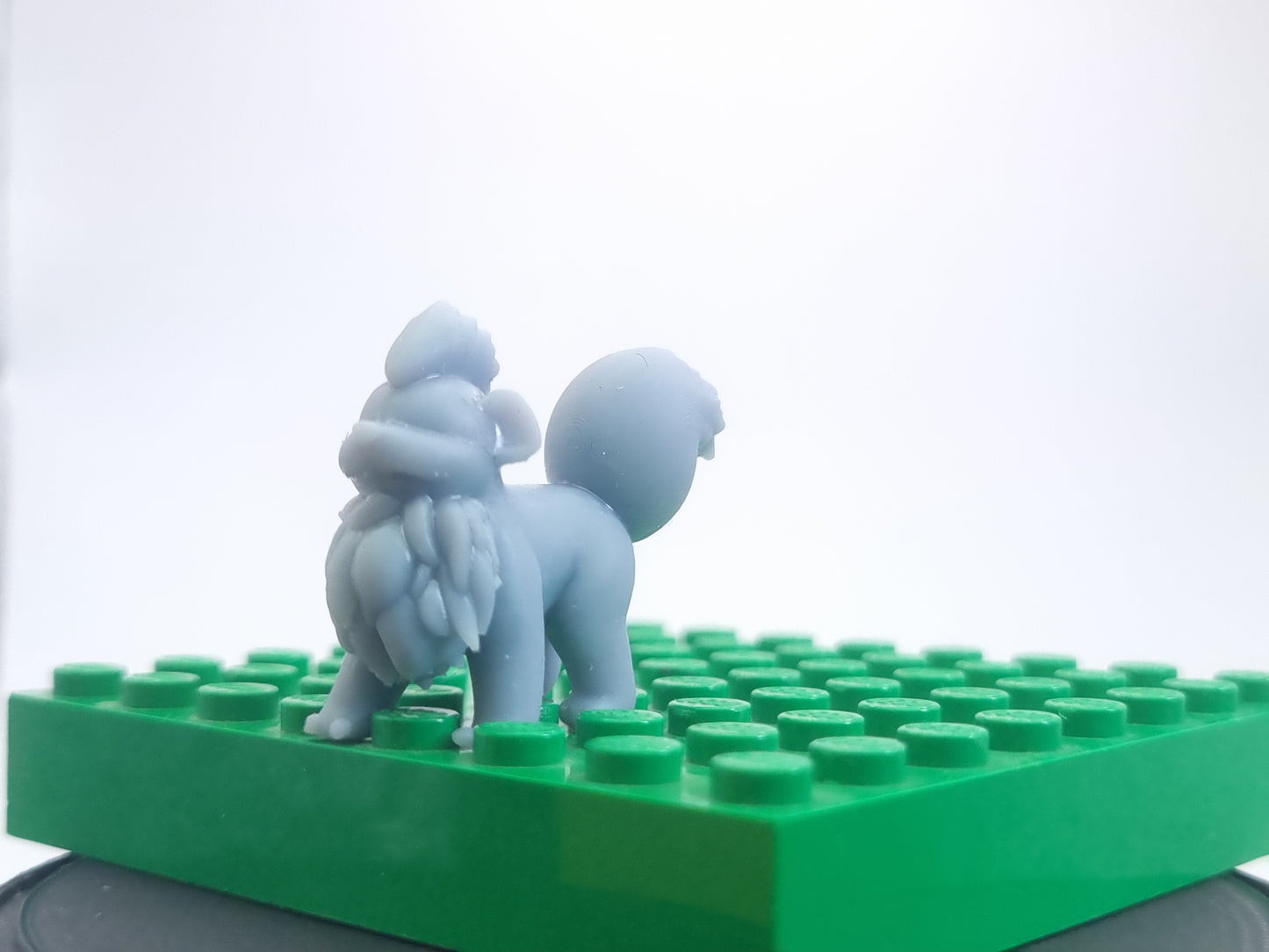 Lego compatible 3D printed custom fire like fox!