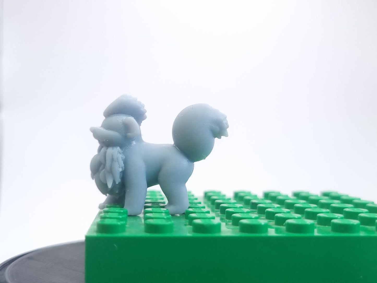 Lego compatible 3D printed custom fire like fox!