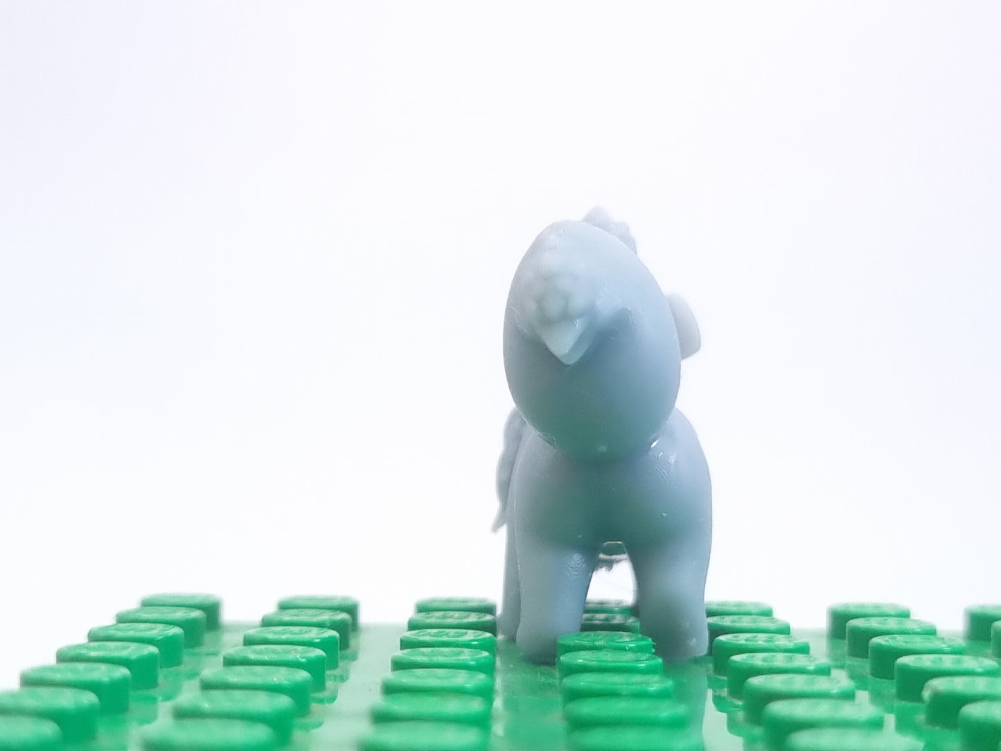 Lego compatible 3D printed custom fire like fox!