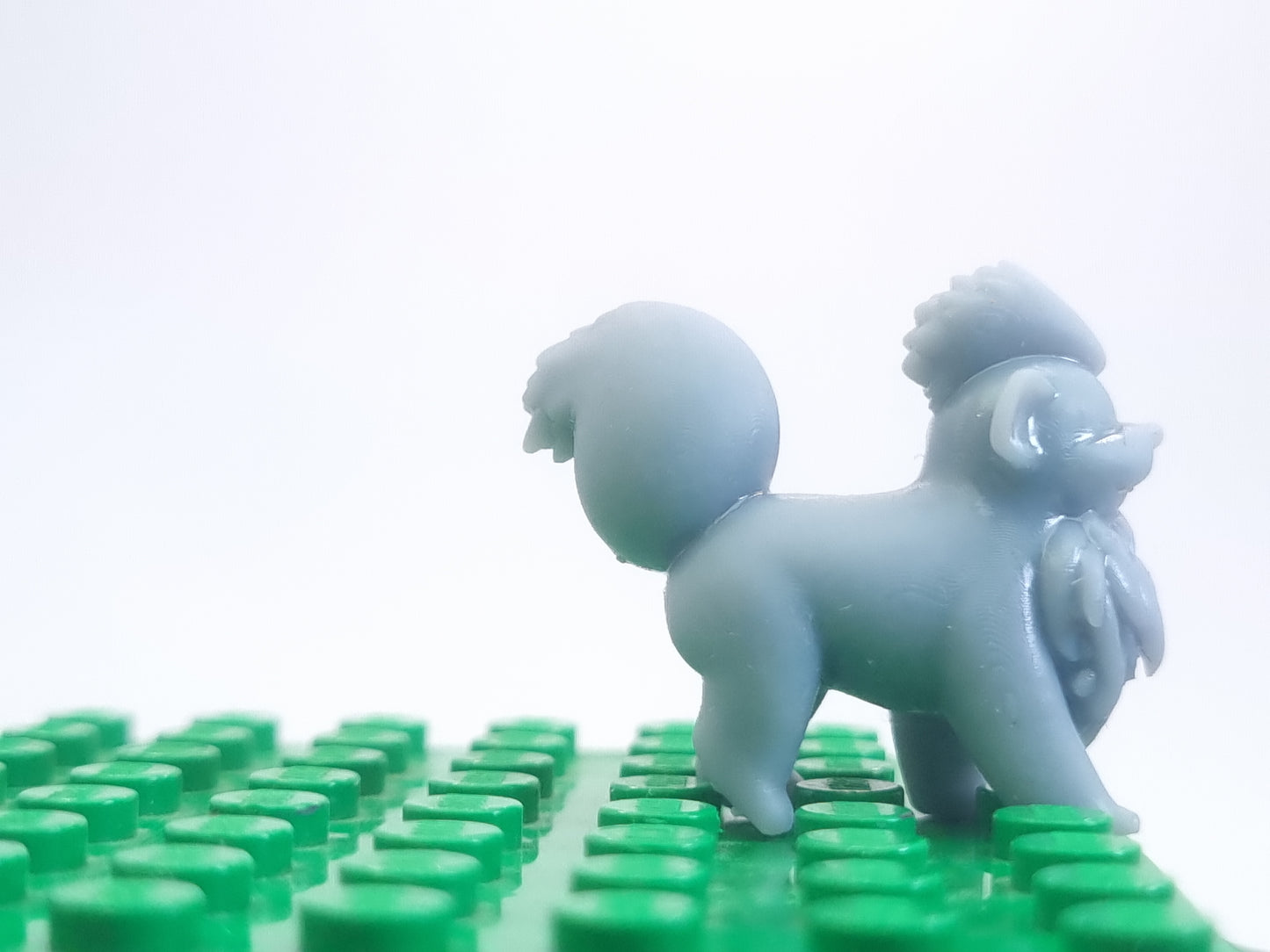 Lego compatible 3D printed custom fire like fox!