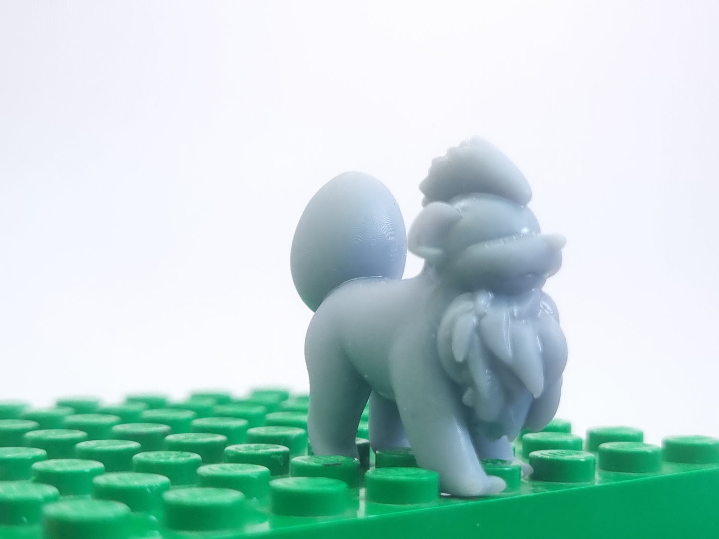 Lego compatible 3D printed custom fire like fox!