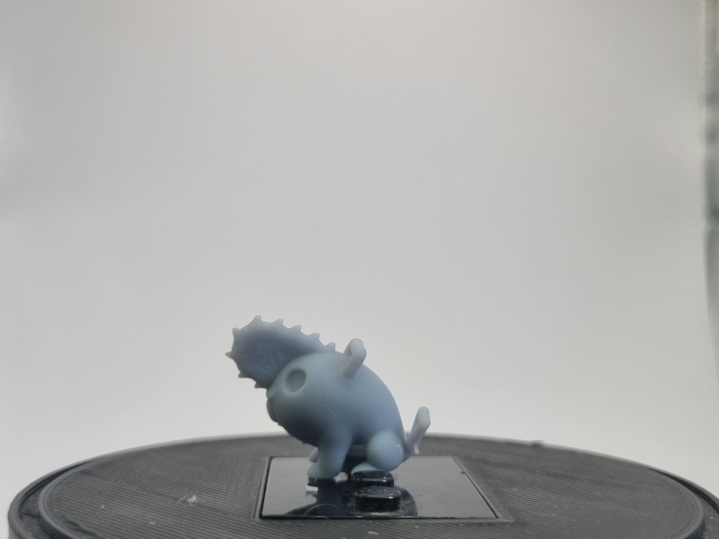 lego compatible 3D printed dog with chainsaw!