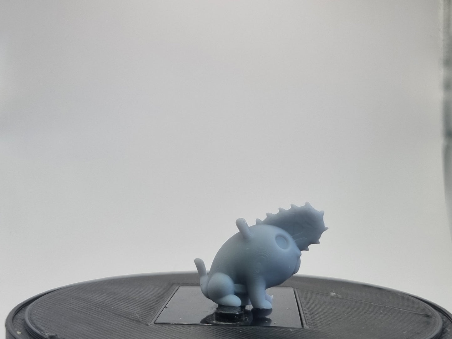lego compatible 3D printed dog with chainsaw!