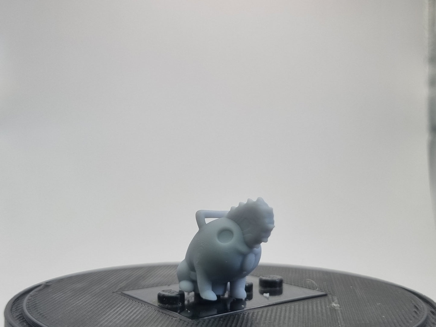 lego compatible 3D printed dog with chainsaw!