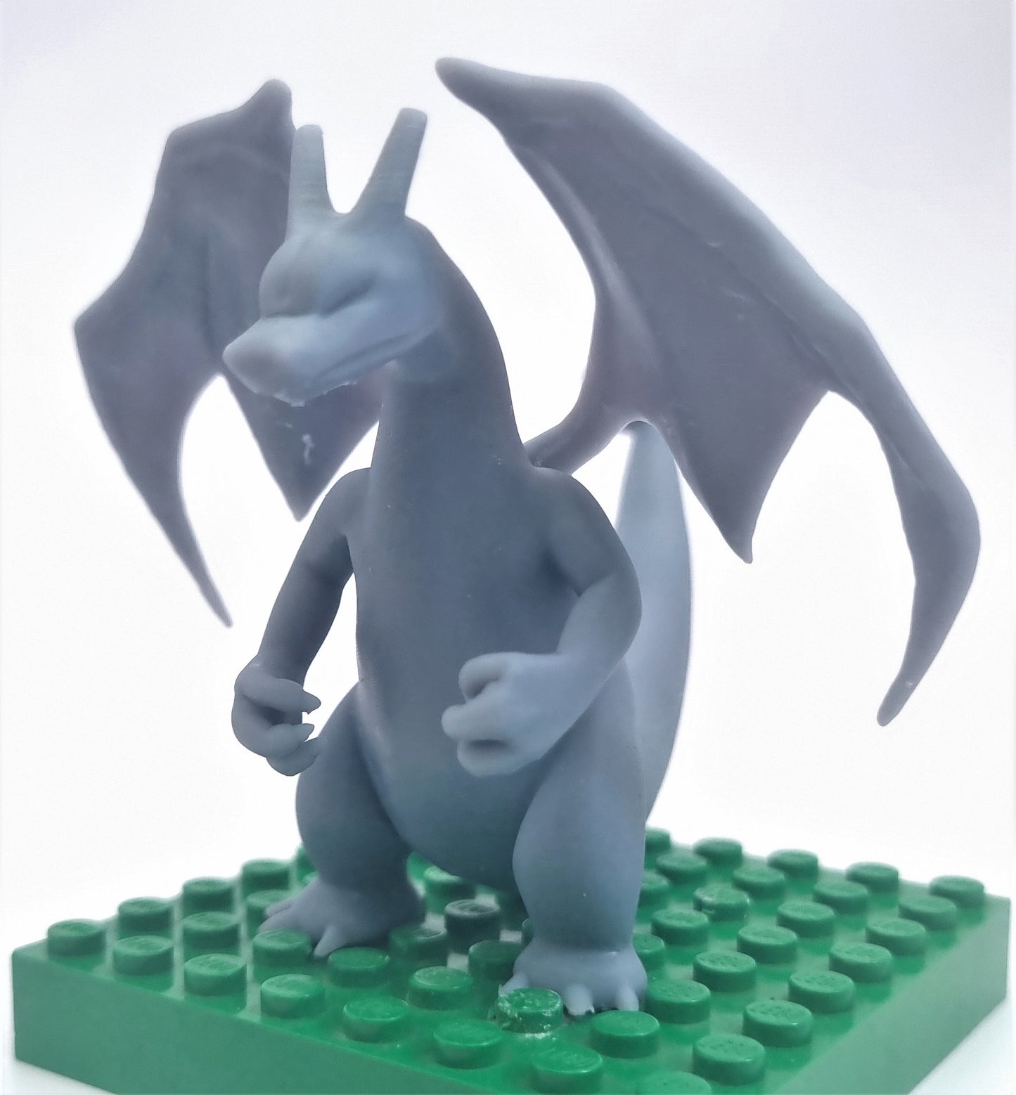 Lego compatible custom 3D printed fire dragon!