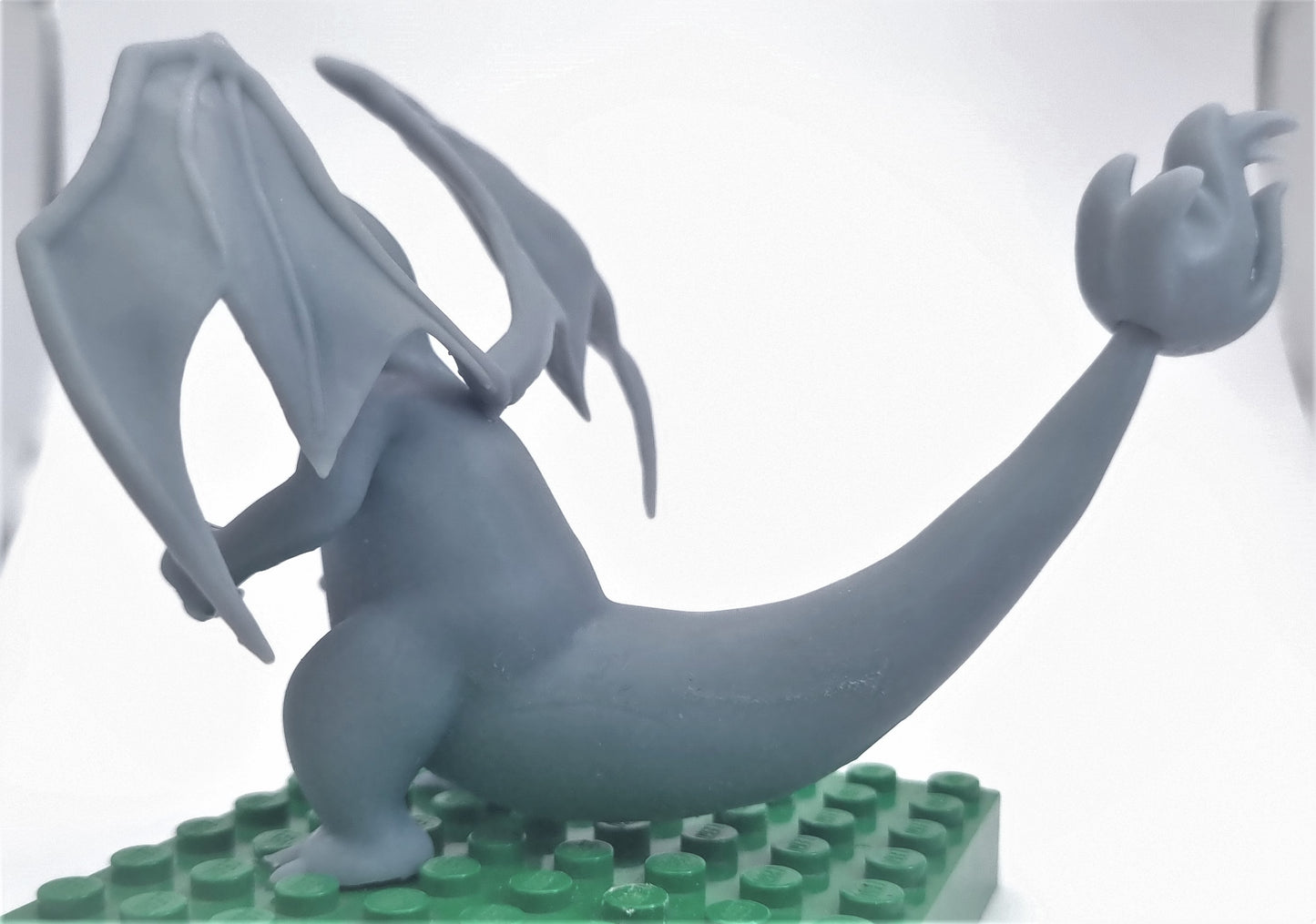 Lego compatible custom 3D printed fire dragon!