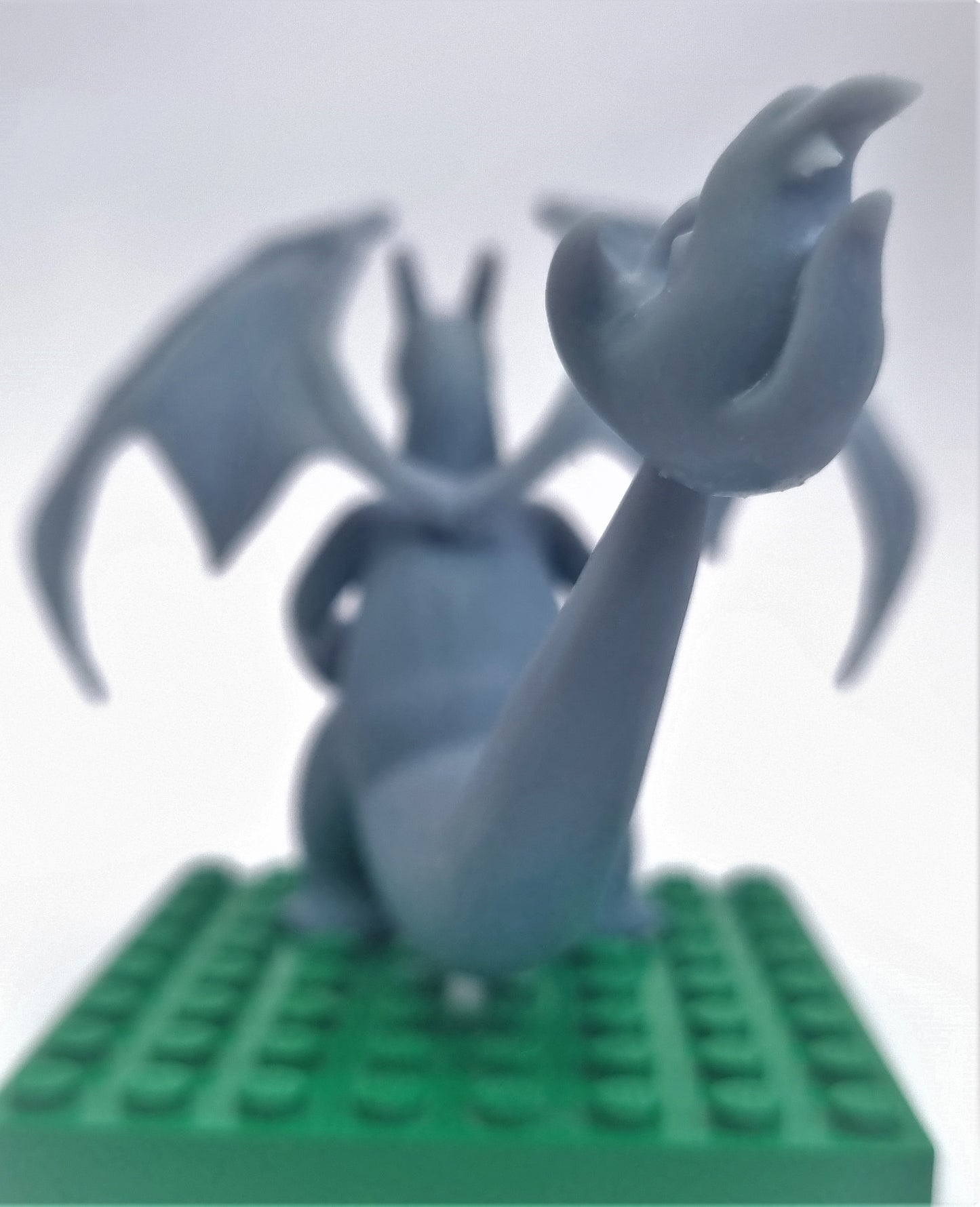 Lego compatible custom 3D printed fire dragon!