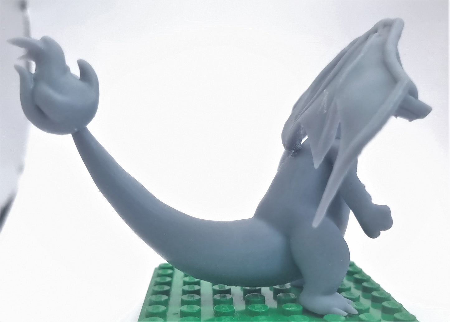 Lego compatible custom 3D printed fire dragon!