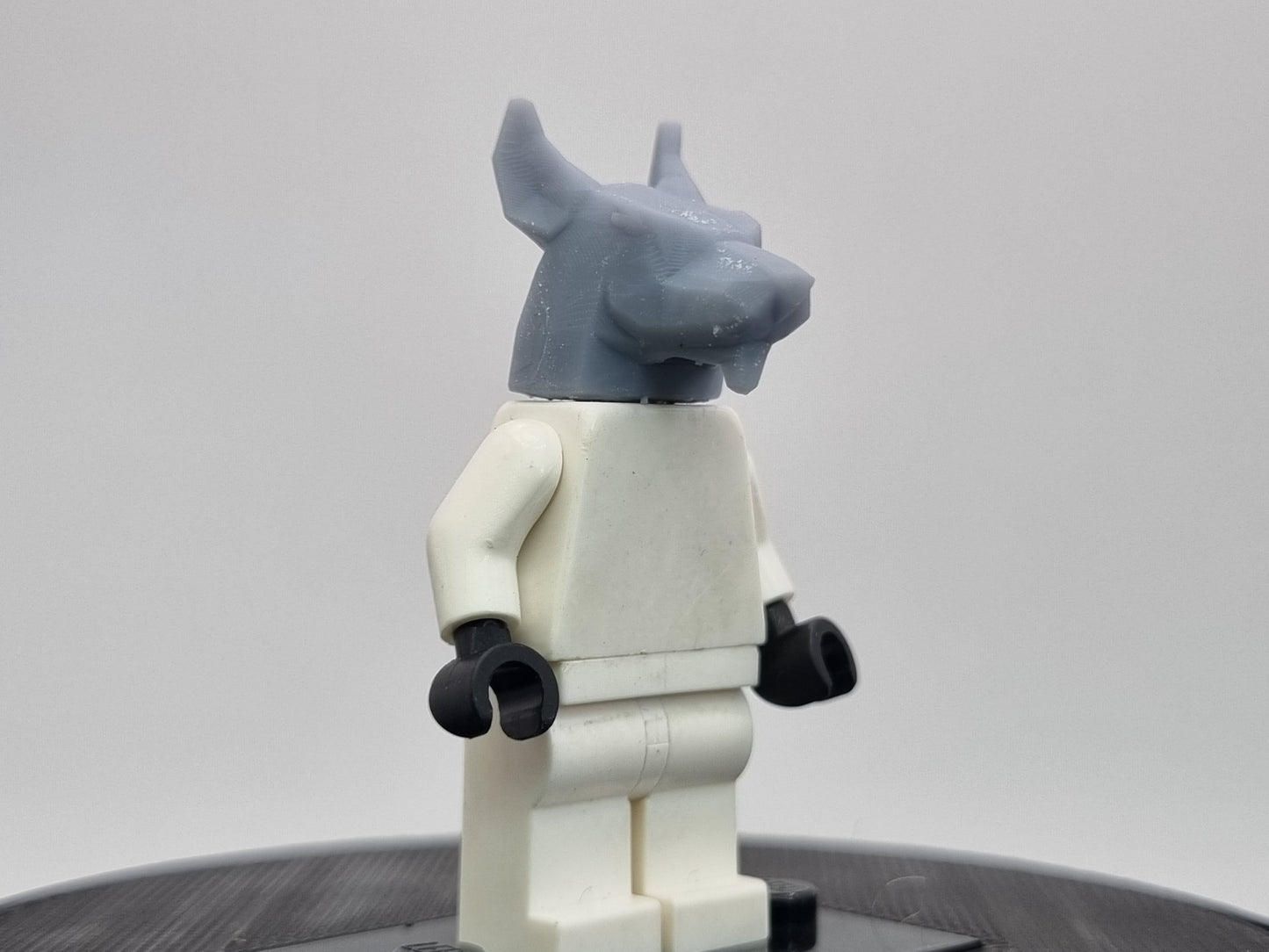 lego compatible 3D printed ninja rat head!